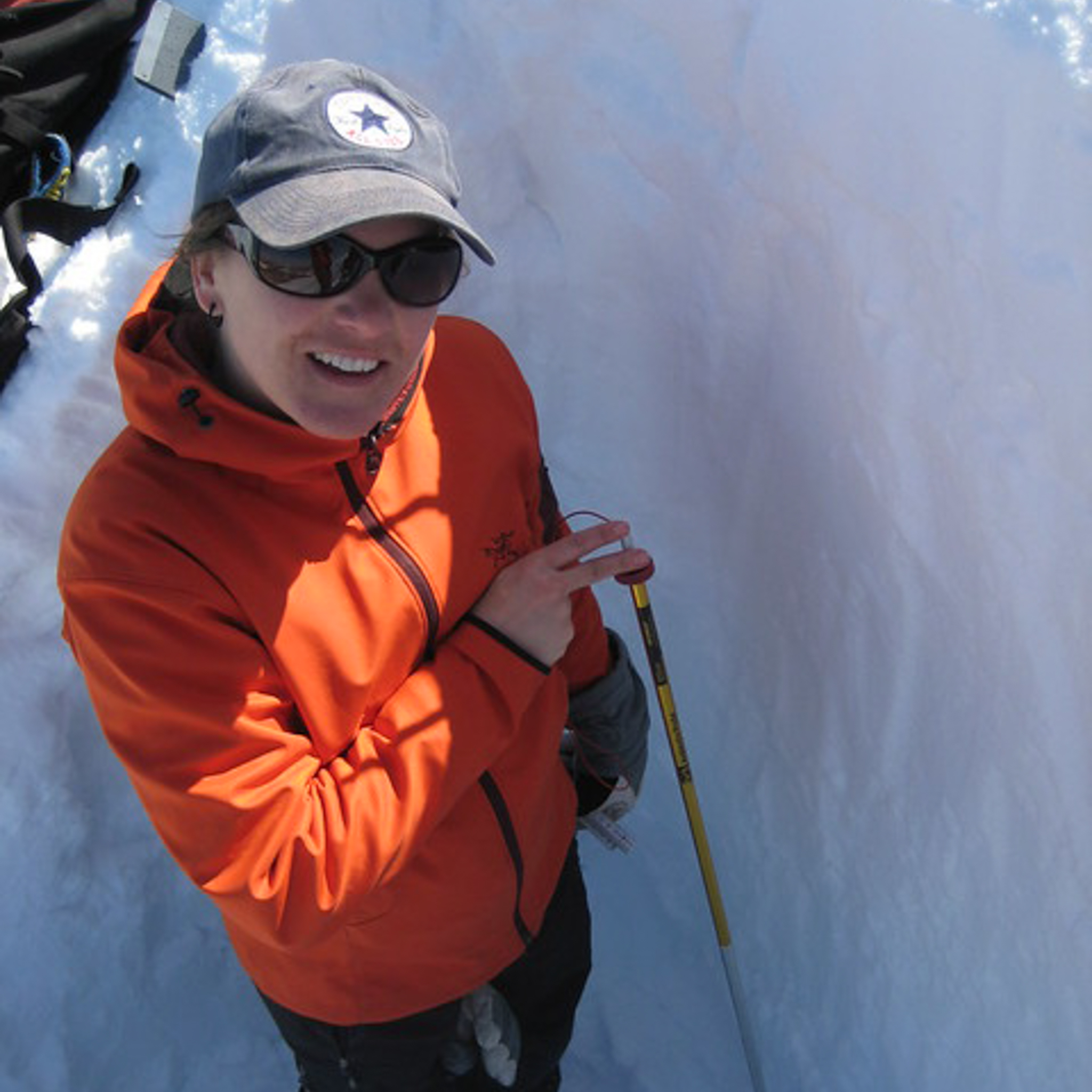 Stéphanie Lemieux, prévisionniste en avalanche de 2003 à 2011