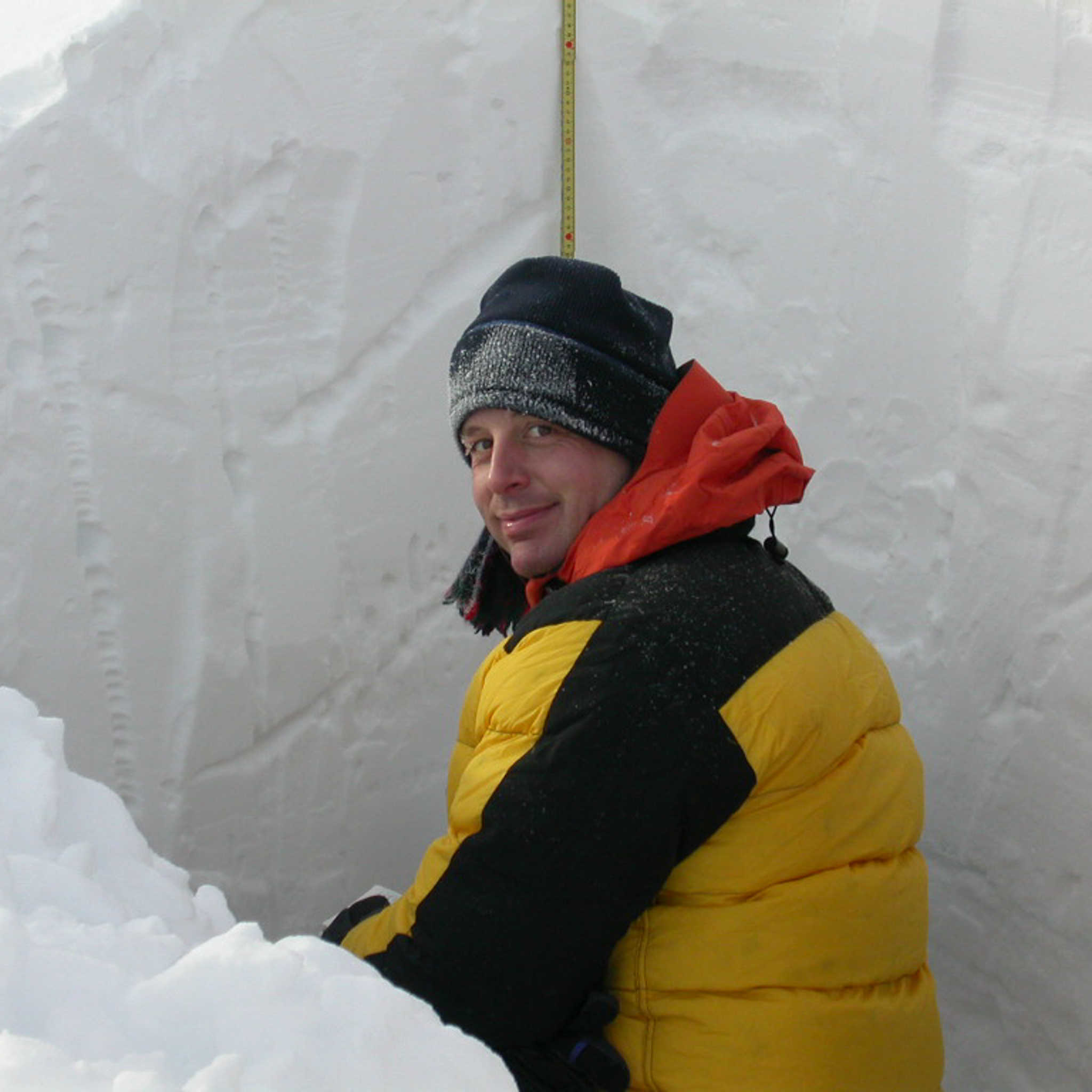 Stéphane Gagnon, prévisionniste en avalanche de 2001 à 2007