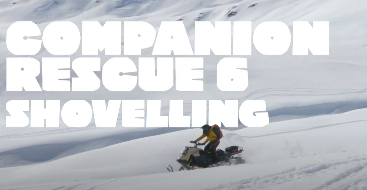 Série Companion Rescue // 6. Shovelling par Avalanche Canada (EN)