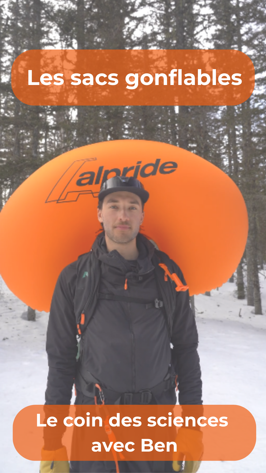 Le sac gonflable // Le coin des sciences avec Ben