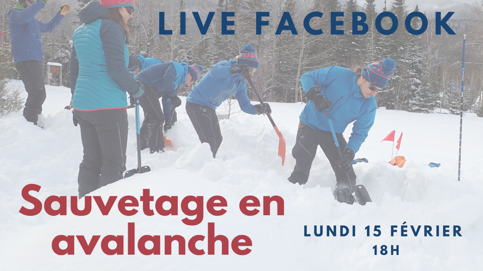 FB live // Sauvetage en avalanche