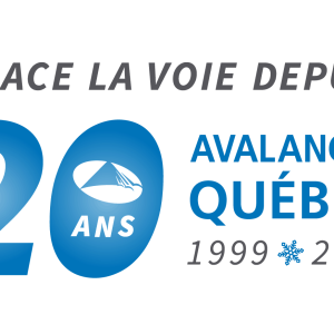 Logo 20 ans AvQc Trace la voie depuis