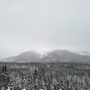 Montagne sous la pluie décembre 2024