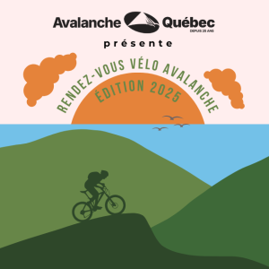 RDV Vélo Avalanche 2025 - Entête blogue ou FB page cover